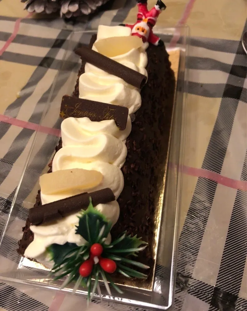 Buche poire chocolat