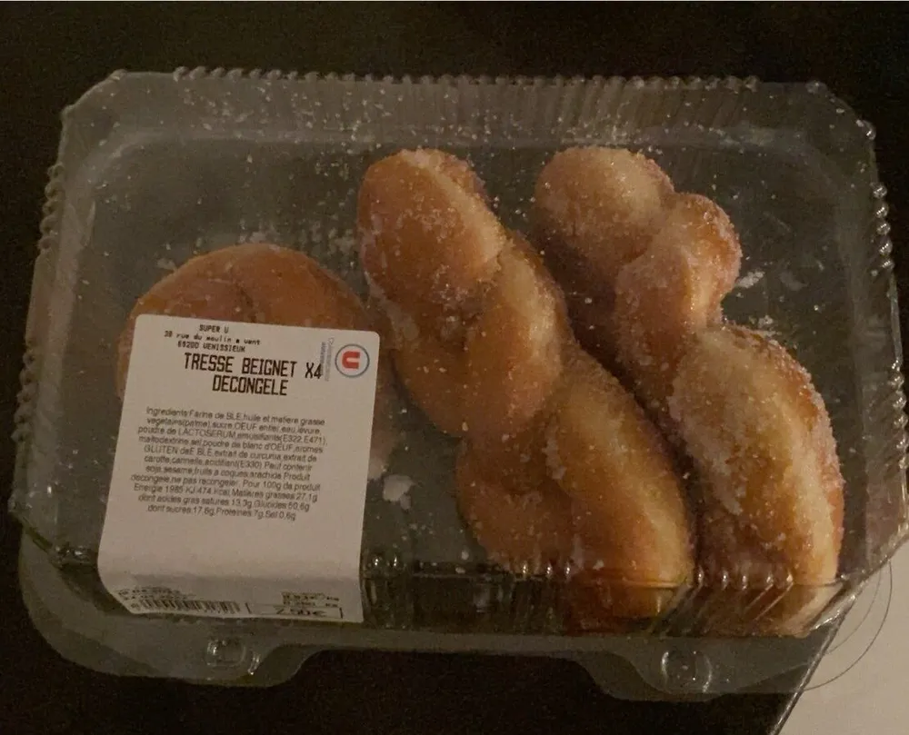 Tresse beignet