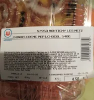 Chinois crème pepi. Chocolat. 540g