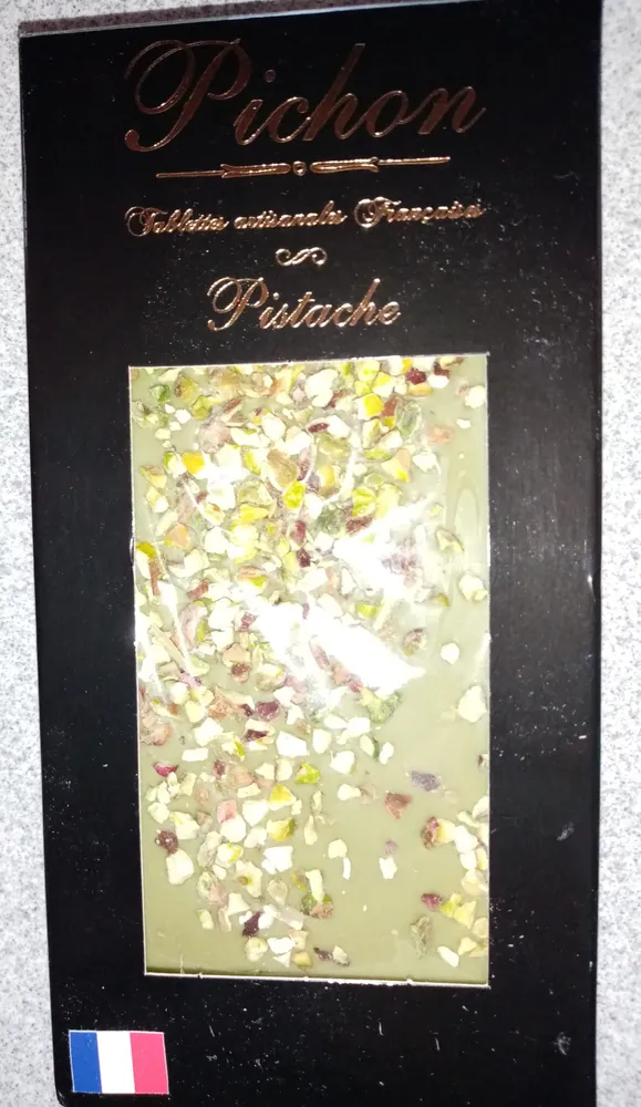 Chocolat à la pistache
