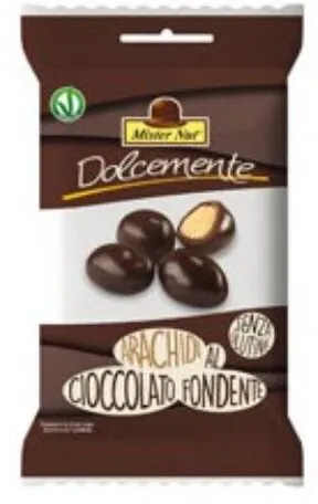 Dolcemente: Arachidi al cioccolato fondente