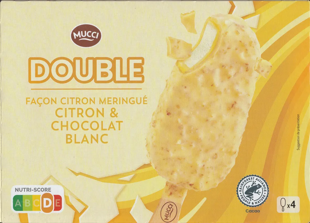 Double façon citron meringué citron & chocolat blanc