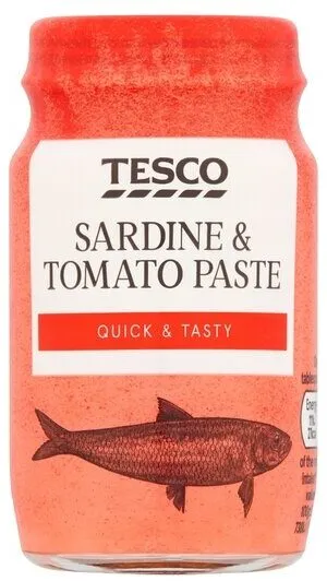 Tesco Sardine & Tomato Paste