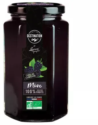Confiture mûre 100% issue de fruits