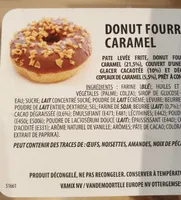 Donut fourré caramel