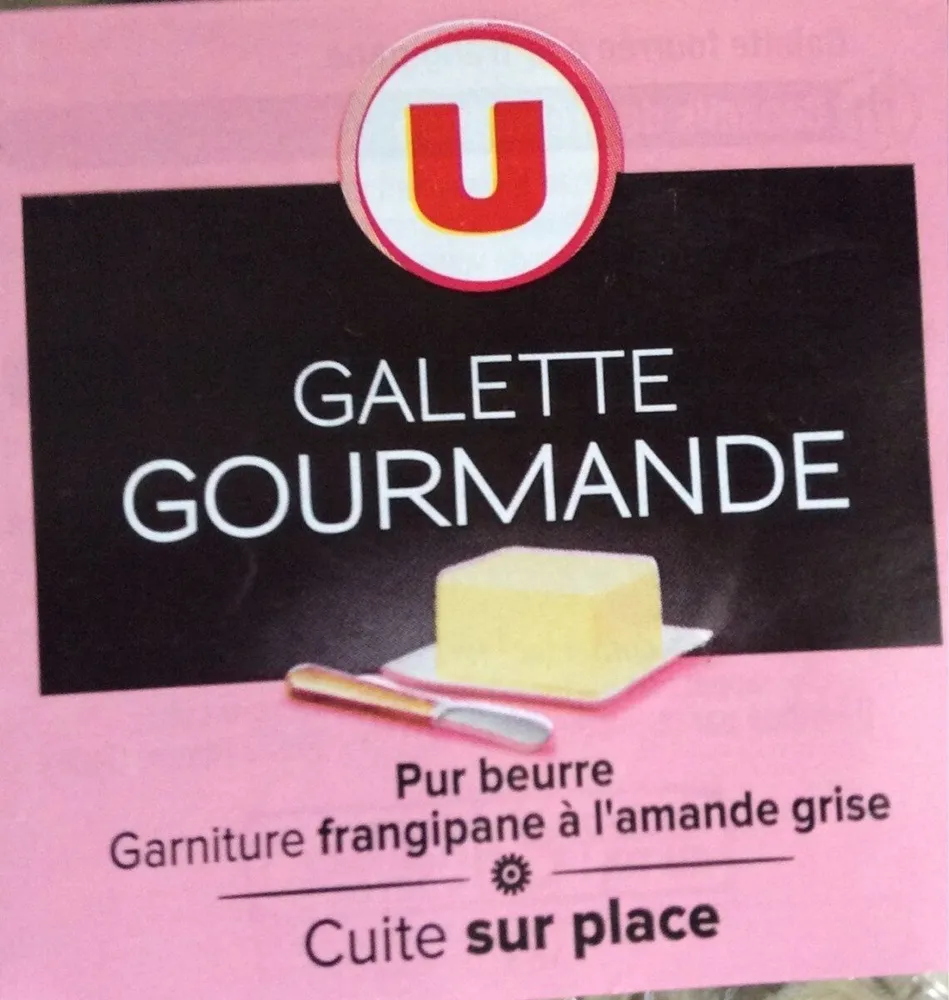 Galette Gourmande Frangipane à l'Amande Grise