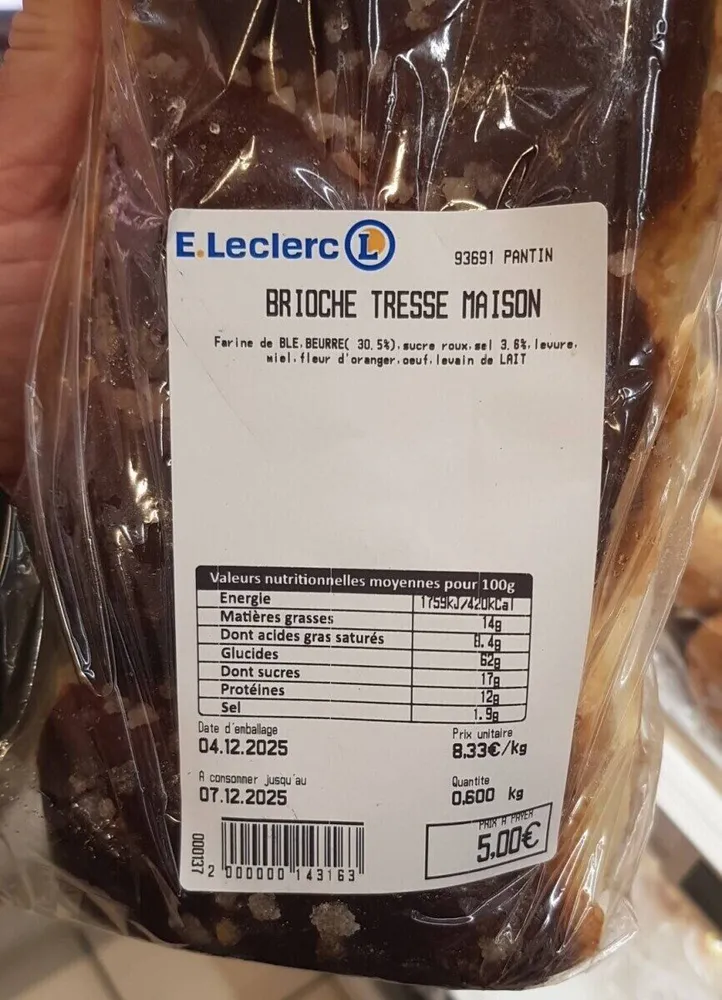 Brioche treści maison