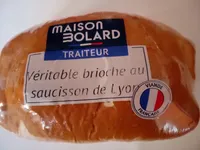 Véritable brioche au saucisson de Lyon