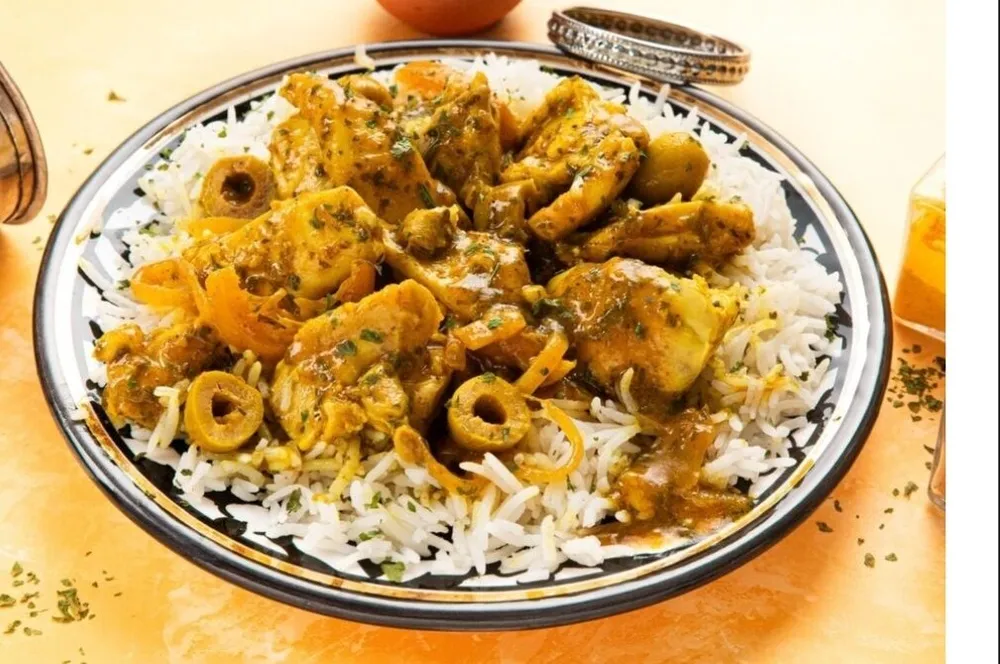 Poulet au citron confit et olives