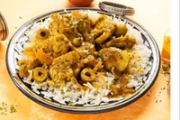 Poulet au citron confit et olives