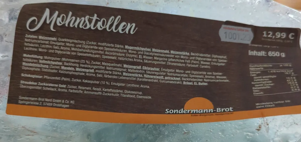 Mohnstollen