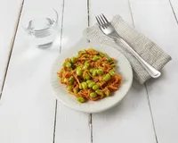Salade edamame, carottes et feta
