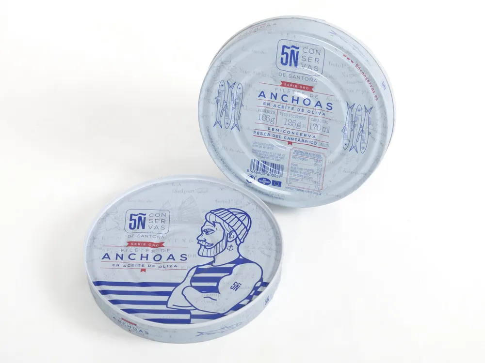 Filetes de anchoa en aceite de oliva