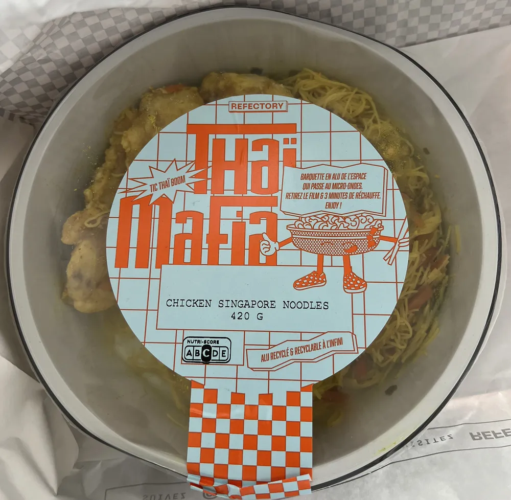 Chicken Singapore Noodles