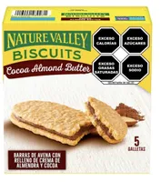 Barras de avena Nature Valley crema de almendra y cocoa