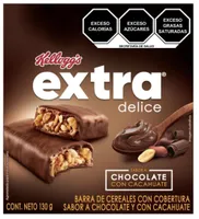 Barra de cereales Kellogg's Extra delice chocolate con cacahuate