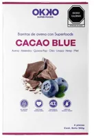 Barritas de avena Okko cacao blue