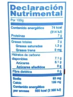 Yoghurt Yoplait Griego natural sin azúcar añadida