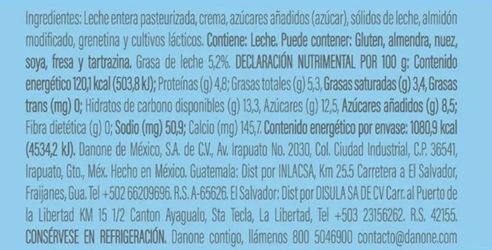 Yoghurt Oikos estilo griego natural