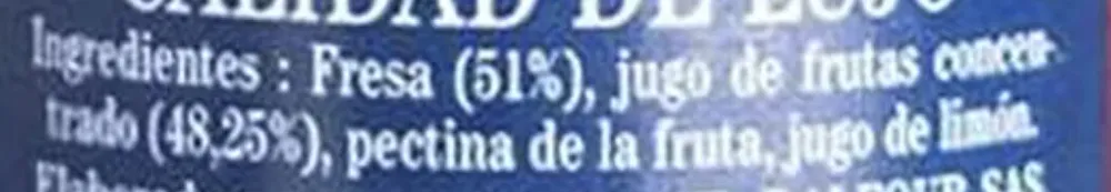 Mermelada de fresa St. Dalfour