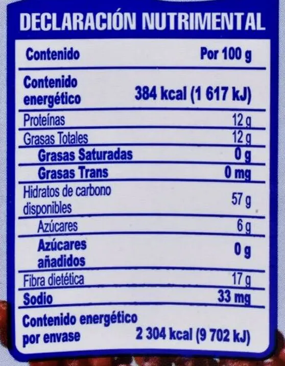 Granola Don Luis sin azúcar añadida