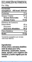 Granola Tía Ofilia endulzada con miel de abeja