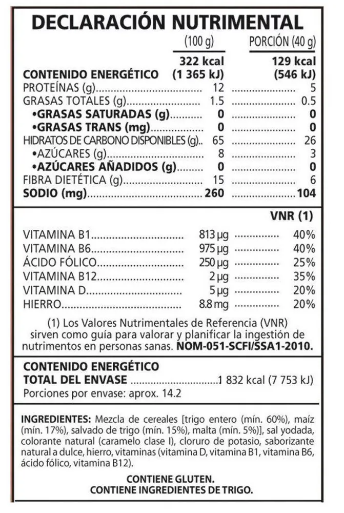 Cereal Kellogg's All Bran Nutri Fibra natural