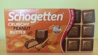 Schogetten crunchy peanut butter