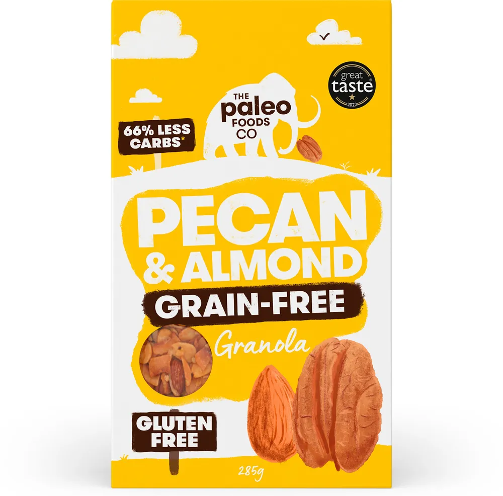 Pecan & almond grain-free granola