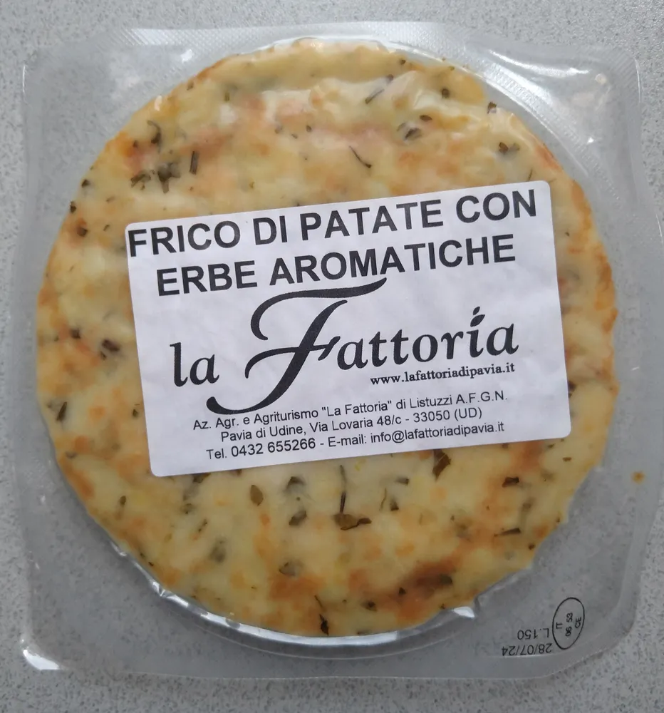Frico di patate con erbe aromatiche