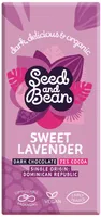 Sweet Lavender Extra Dark Chocolate Bar