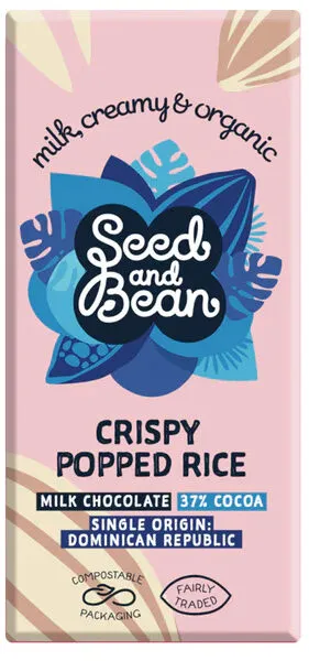 Popped Rice Milk Chocolate Bar
