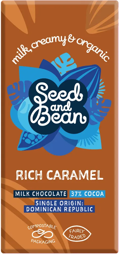 Rich Caramel Milk Chocolate Bar