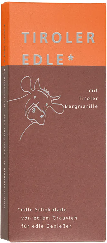 Milk Chocolate With Tyrolean Mountain Apricots