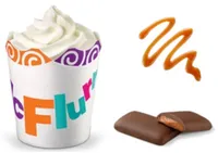 McFlurry vanille Daim nappage caramel