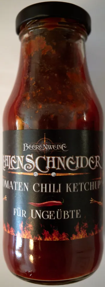 Kehlenschneider Tomaten Chili Ketchup für Ungeübte