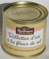 Rillettes d'oie à la fleur de sel