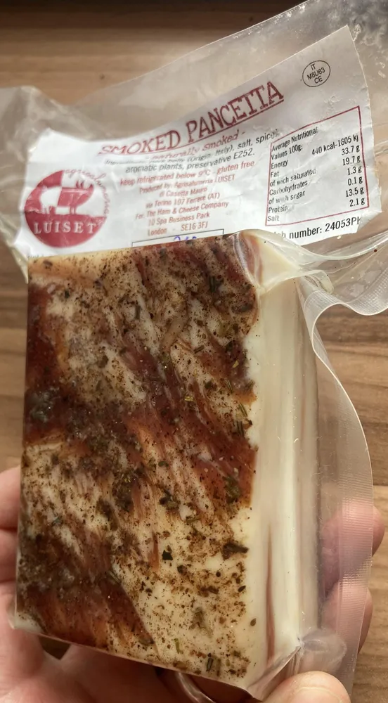 Smoked Pancetta