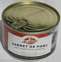 Jarret de porc aux haricots lingots