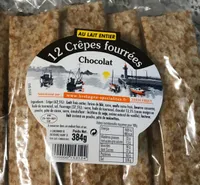 Crêpes fourrées chocolat