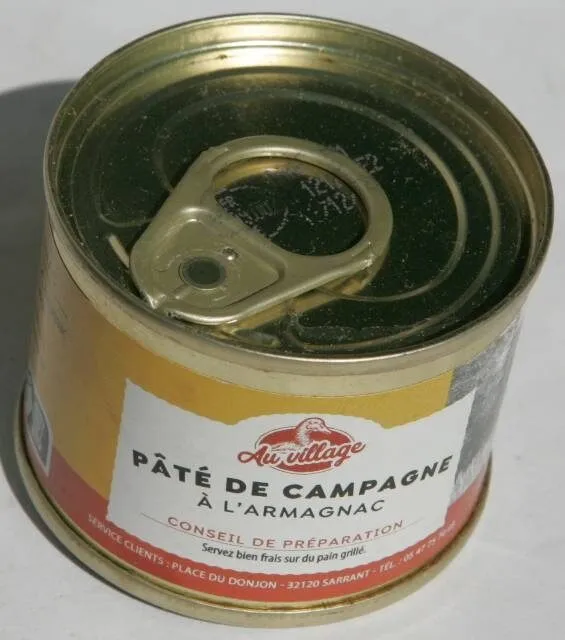 Pâté de campagne à l'Armagnac