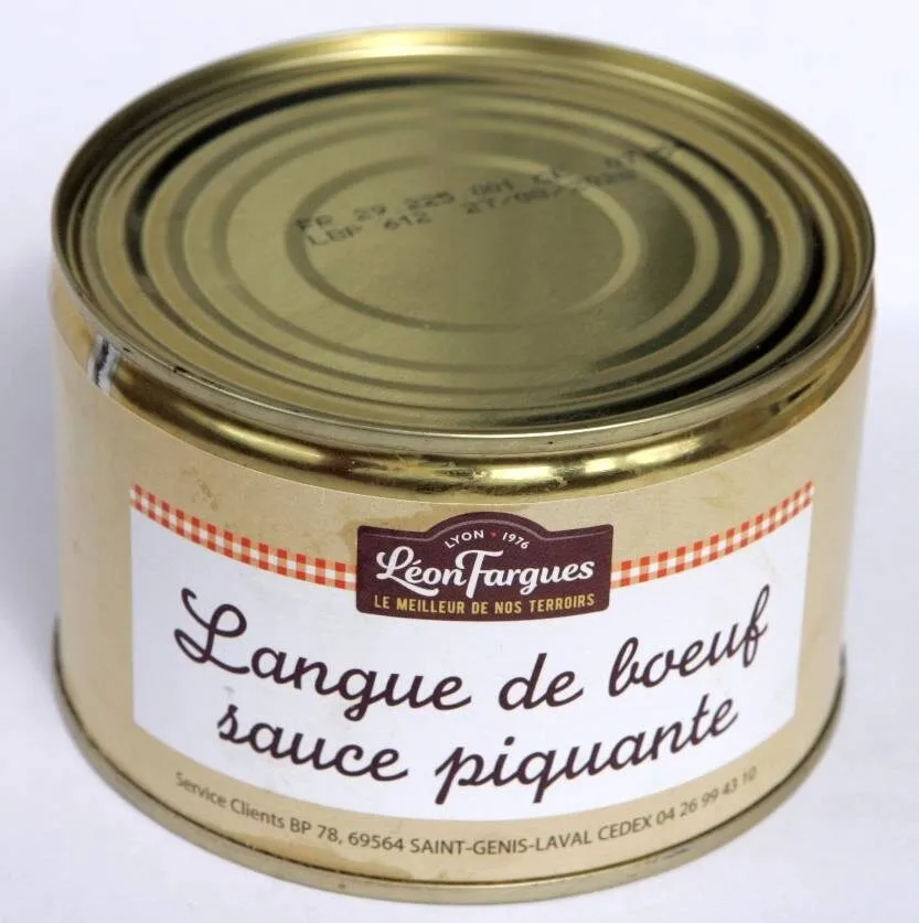 Langue de boeuf sauce piquante