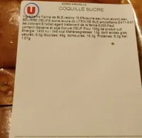 Coquille sucre