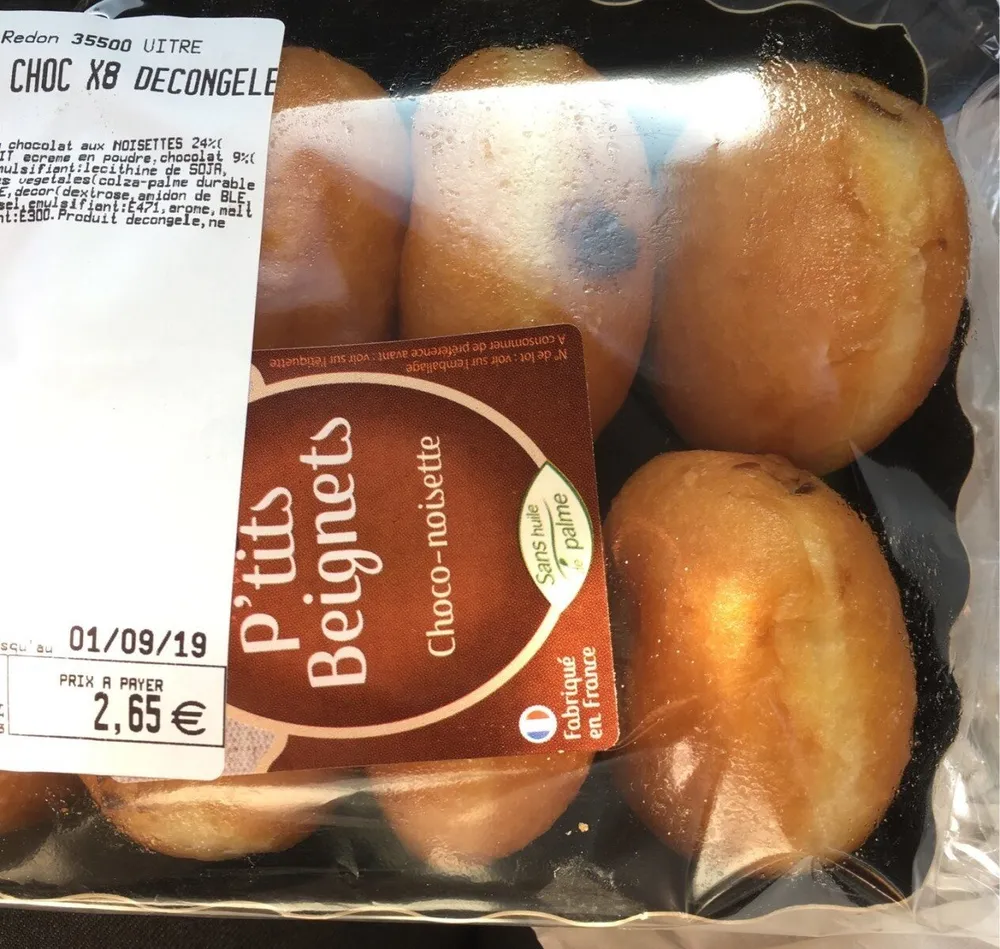 Mini beignet choc hyper U