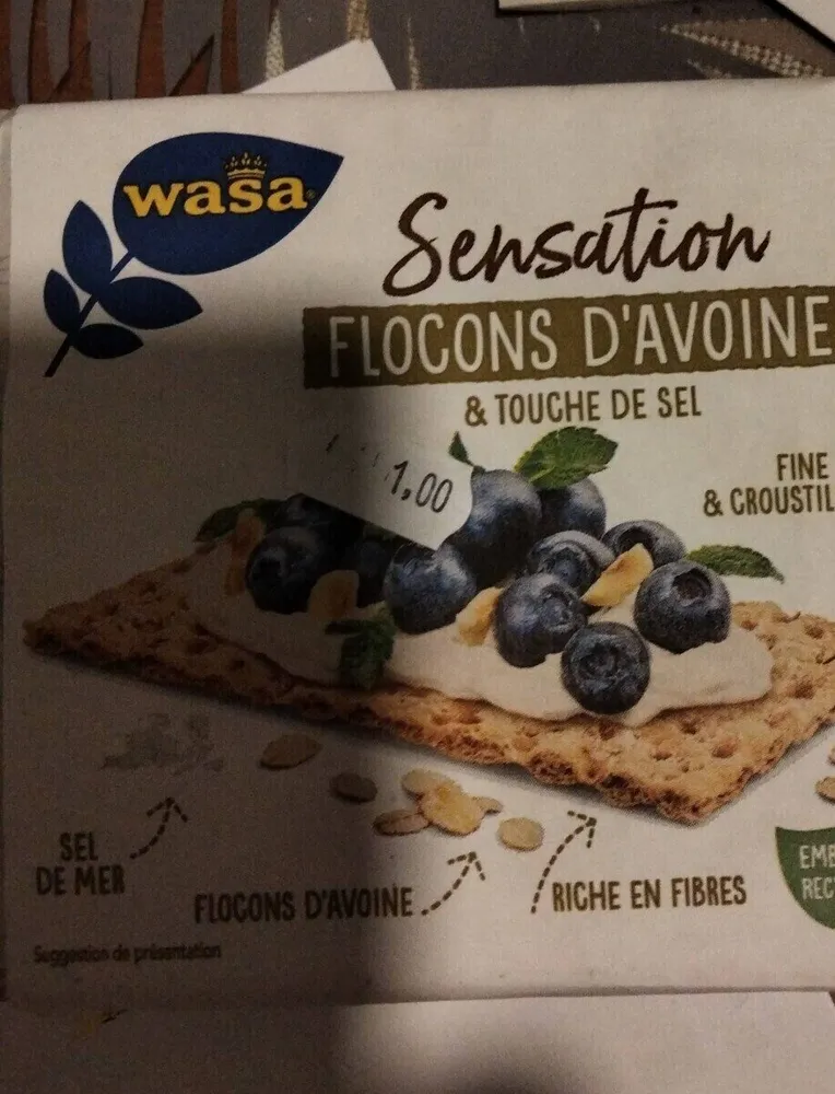 Sensation flocons d'avoine