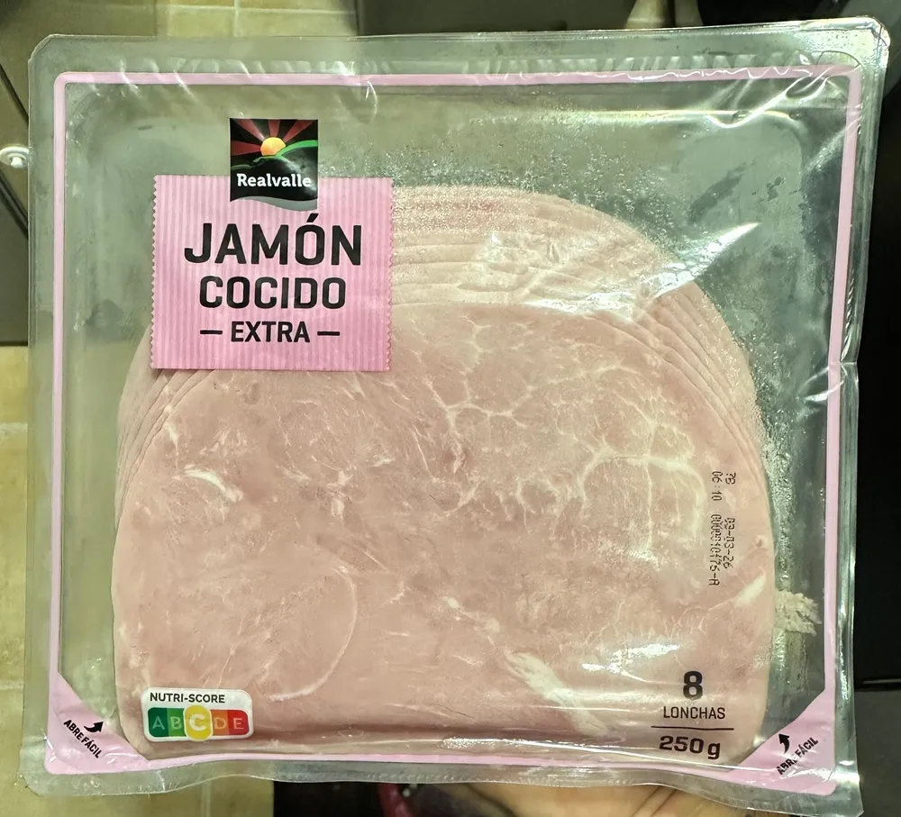 Jamón cocido extra