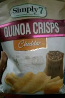 Quinoa crisps cheddar