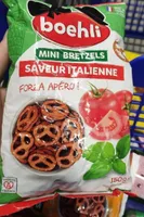 Mini bretzels saveur italienne
