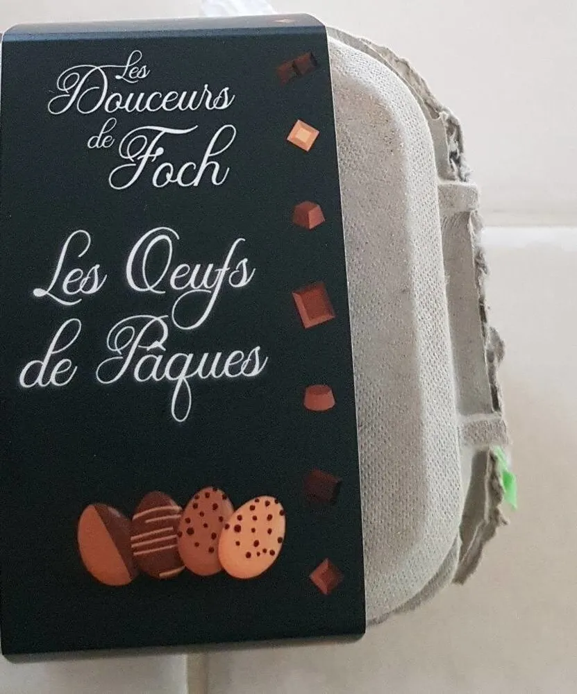 Les œufs de Pâques les douceurs de foch