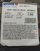 Coupe Profite Patis